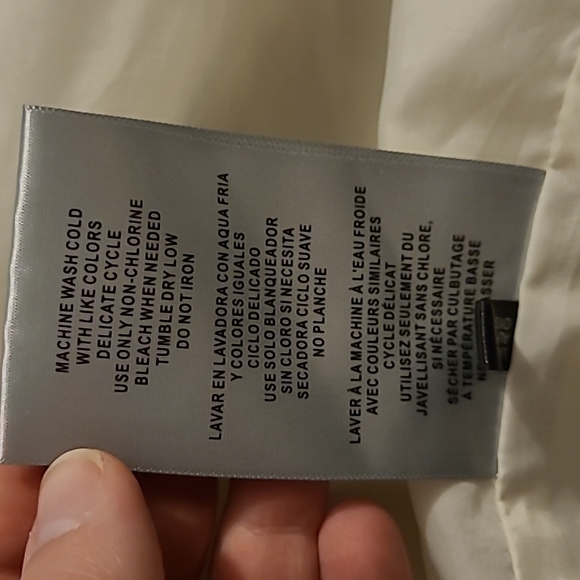 Levis White Faux Leather Jacket - Picture 4 of 8